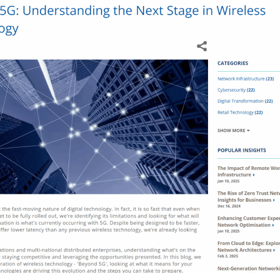 Hughes Europe: Network Technology Insight Article