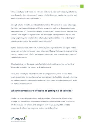 what is cellulite article