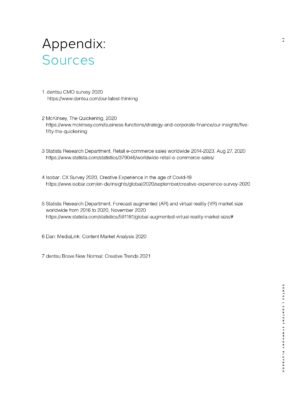 appendix sources of Dentsu Symphony playbook