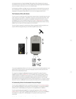 IoT devices driving climate change webpage