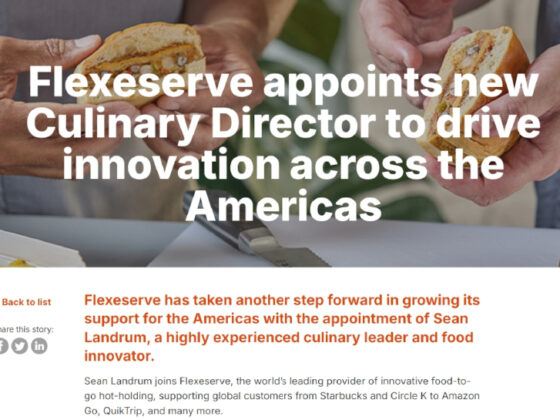 Flexeserve: Manufacturing Editorial Announcement